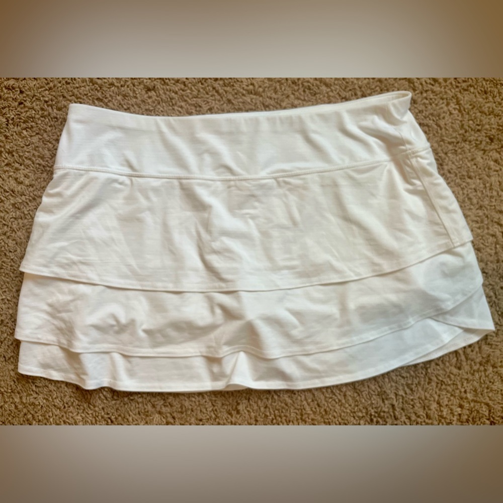 Elegant White Women's Skirt